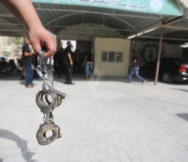 الداخلية بغزة تفرج عن 156 نزيلاً من السجون  ‫(29273995)‬ ‫‬