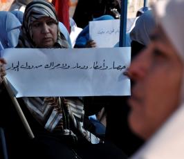 مؤتمر تضامنى مع اهالى شارع النفق