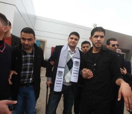  نقابة الصحفيين تنظم حفل استقبال للمصور الصحفي "محمد عثمان" بعد عودته لغزة