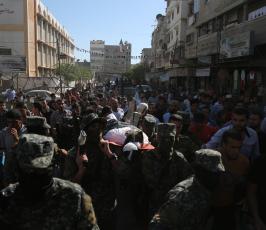 جنازة الشهيد القائد رائد الحرازين ‫(30322580)‬ ‫‬