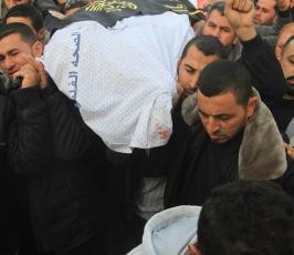 تشييع شهيدا سرايا القدس نصر الله والسلطان اللذان ارتقيا بمهمة جهادية شمال القطاع (9)