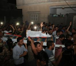 بالصورجماهير غفيرة تشيع شهيد سرايا القدس بمشاركة قيادات فلسطينية من كافة الفصائ ‫(38797832)‬ ‫‬