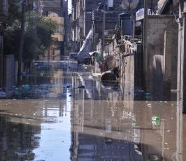 عدسة فلسطين اليوم الإخبارية تتجول بين الأحياء المنكوبة بشارع النفق