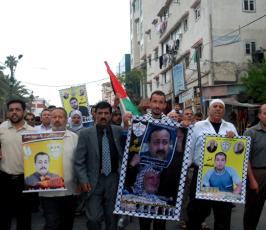 غزة تواصل فعالياتها تضامناً مع الأسرى الأبطال في سجون الاحتلال