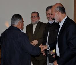قيادة الجهاد تلتقي قيادة وأعضاء المجلس الثوري لحركة فتح المتواجدين بغزة