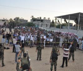 الجهاد تنظم مهرجان شمس الانتصار على شرف شهداء القرارة بخان يونس