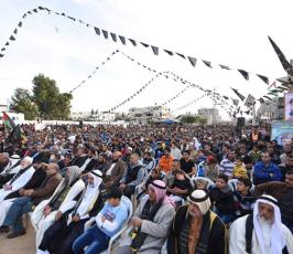 مهرجان الوفاء للشقاقي والشهداء في رفح