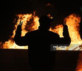 مسيرات غاضبة في جنين عقب استشهاد الشاب يزن أبو طبيخ وسط مواجهات عنيفة (7).jpg