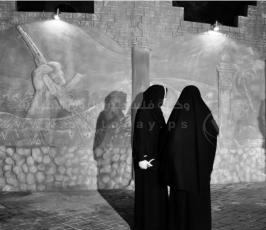 أكبر جدارية نحت في فلسطين