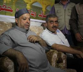 وزير الاوقاف وبعثة الحج يتفقدون الحجاج الفلسطينيين في مكة في اجواء وحدوية