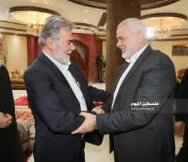 لقاء يجمع النخالة وهنية في القاهرة (3).jpg