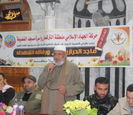 القائد ماجد الحرازين بمسجد الفضيلة في مدينة غزة ‫(42926594)‬ ‫‬.jpeg