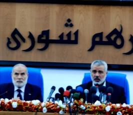 هنية يلقى بكلمة بالمجلس التشريعى بغزة
