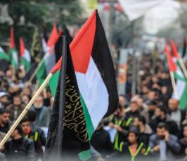الجهاد الإسلامي تنظم مسيرة حاشدة في شمال قطاع غزة رفضا لقرار ترامب  ‫(42598923)‬ ‫‬