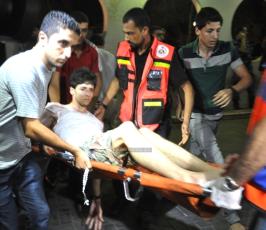 مجزة عائلة البطش بحي التفاح شرق غزة