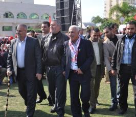 الجبهة الشعبية تحتفل في ذكرى انطلاقتها الـ46 في غزة