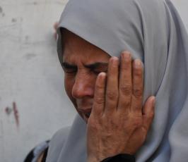 غزة تشيع جثمان شهيد متأثر بجراحه في مجزرة الشجاعية