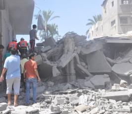 قصف منازل 2014