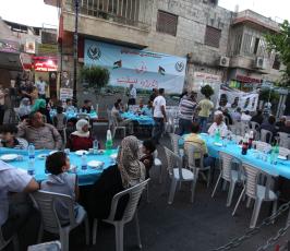 إفطار لأهالي الأسرى في سجون الاحتلال وسط رام الله
