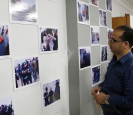 معرض صور من أجل الحقيقة ضمن فعاليات أسبوع التضامن مع الصحفي الفلسطيني ‫(30074249)‬ ‫‬