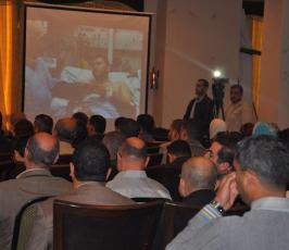 تكريم الشهداء والجرحى الصحفيين في معركة حجارة السجيل
