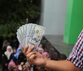 المنحة القطرية لرواتب موظفي غزة ‫(29929365)‬ ‫‬