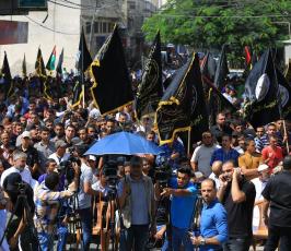 مسيرة حاشدة لحركة الجهاد بغزة تطالب بإنهاء الانقسام وتحقيق الوحدة ‫(38404614)‬ ‫‬