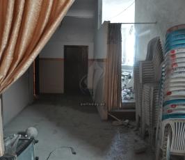 أضرار جسيمة بمسجد ومنازل المواطنين ومحلات تجارية بعد قصفها