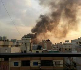 بالصور : قتلى وجرحى في انفجار الضاحية الجنوبية بيروت