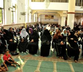 العمل النسائى ينظم مهرجاناً حاشداً بذكرى الاسراء والمعراج بغزة