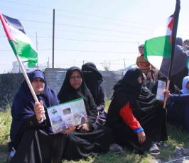 مسيرات حاشدة بذكرى يوم الارض الفلسطينى بشمال قطاع غزة