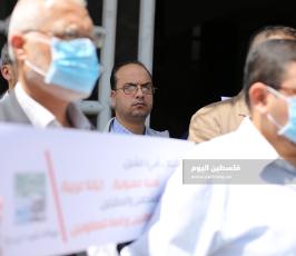 وقفة احتجاجية ضد التطبيع الثقافي مع الاحتلال (11).JPG