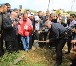  الذكرى الـ40 ليوم الأرض فى شمال قطاع غزة (6)