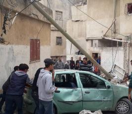 هدم منزل الاسير محمد ابو شاهين  ‫(1)‬ ‫‬