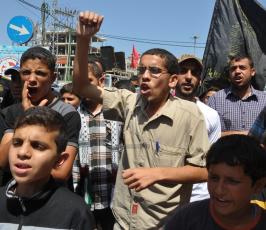 فعاليات التضامنية مع الاسرى المضربين