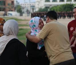 حجاج بيت الله الحرام يغادرون قطاع غزة لأداء مناسك الحج ‫(39125506)‬ ‫‬