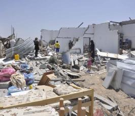 الدمار فى مدينة رفح جراء العدوان الاسرائيلى على القطاع2014