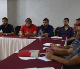  دورة السلامة المهنية للصحفيين للعاملين في المؤسسات الاعلامية الفلسطينية  ‫(38994445)‬ ‫‬