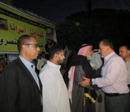  وقفة في ذكرى الشقاقي أمام منزله برفح ‫(1)‬
