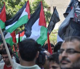 غزة: جماهير حاشدة تشارك بمسيرة يوم القدس العالمي