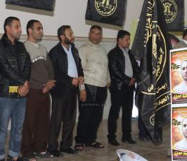 الجهاد تقيم بيت عزاء لشهيد القدس معتز حجازي شمال قطاع غزة