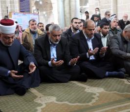 بالصور:غزة تودع العلامة المفتي عبدالكريم الكحلوت