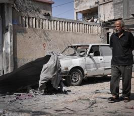 قصف منازل 2014