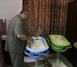 وفد من الجهاد فى زيارة لعائلة الاسير أحمد السكنى ‫(30569875)‬ ‫‬