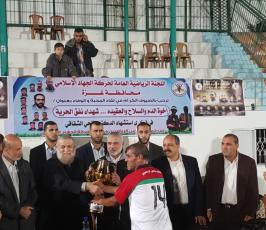 بطولة كروية فى ذكرى الشقاقى اخوة الدم والسلاح ‫(35127813)‬ ‫‬