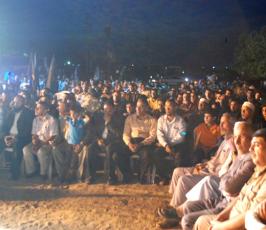 مهرجان حاشد تنظمه حركة الجهاد منطقة الزوايدة