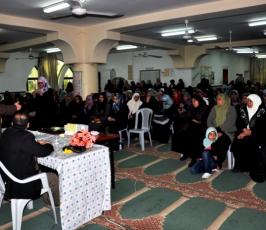 الرابطة الإسلامية تنظم ندوة سياسية بمسجد ارض الرباط بغزة