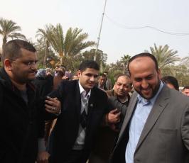 نقنقابة الصحفيين تنظم حفل استقبال للمصور الصحفي "محمد عثمان" بعد عودته لغزة