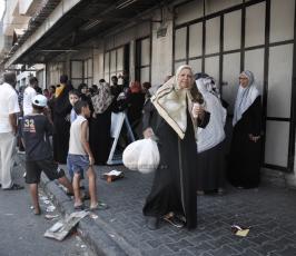 أزمة رغيف الخبز بغزة