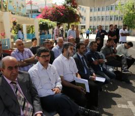مؤتمر مدير عمليات الاونروا بغزة (6)